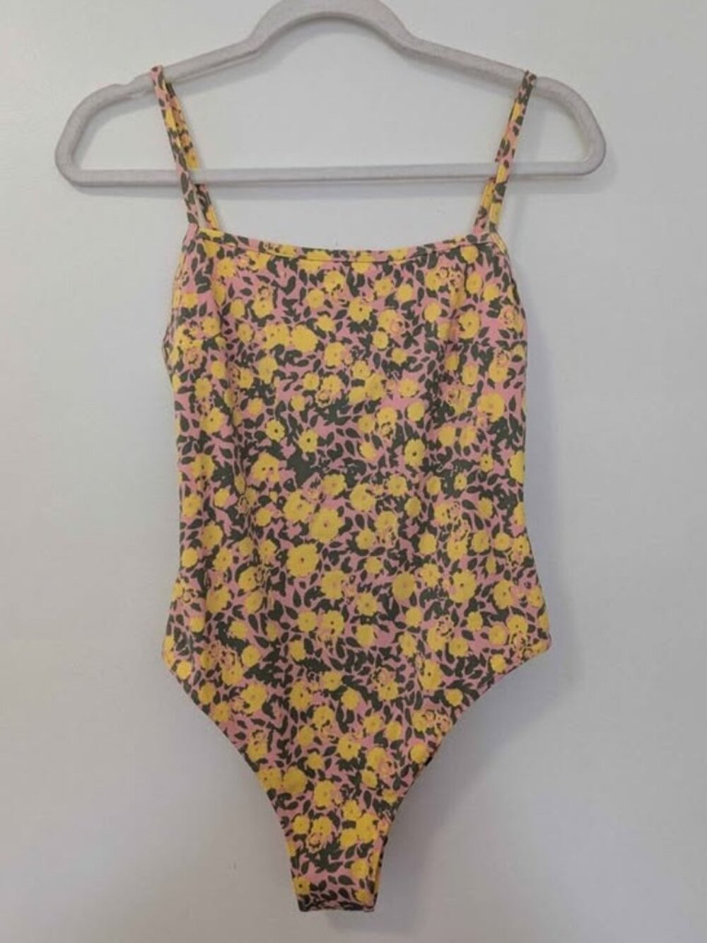 H&M Womens Floral Feminine One-Piece Swimsuit, Small